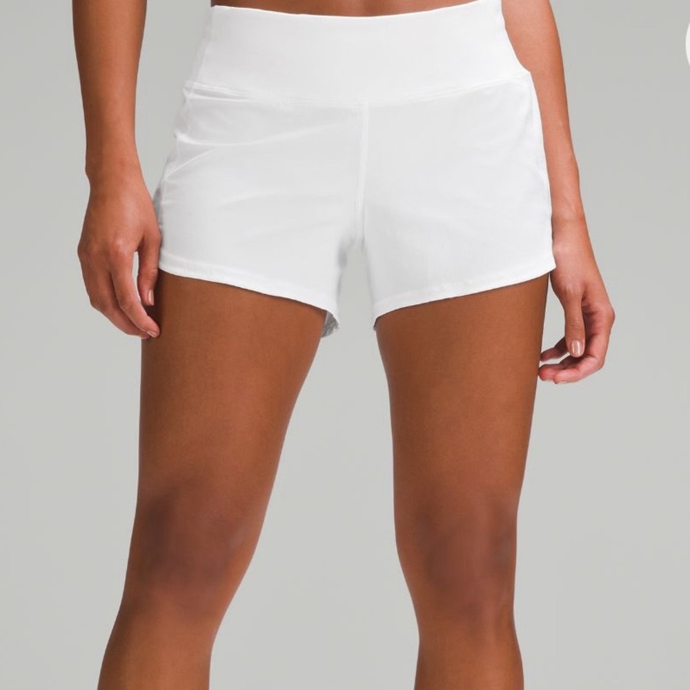 lululemon speed up mid rise 4” shorts